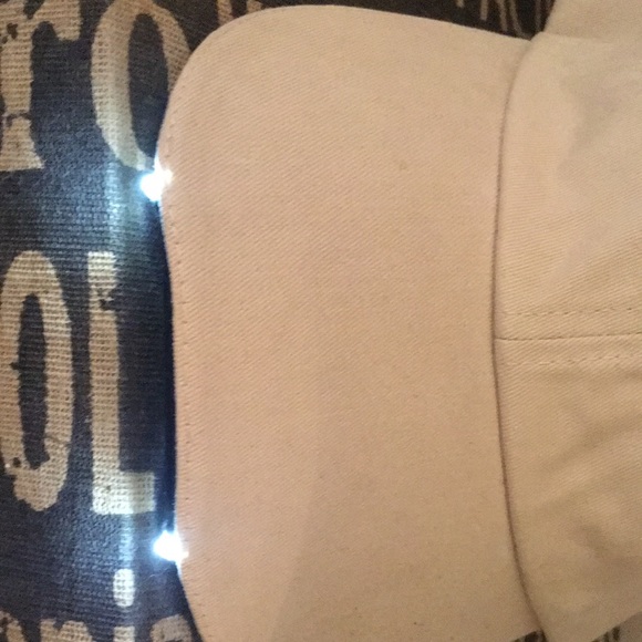 NWT Panther vision cap light. LED lighted baseball cap snapback tan. - Picture 10 of 12